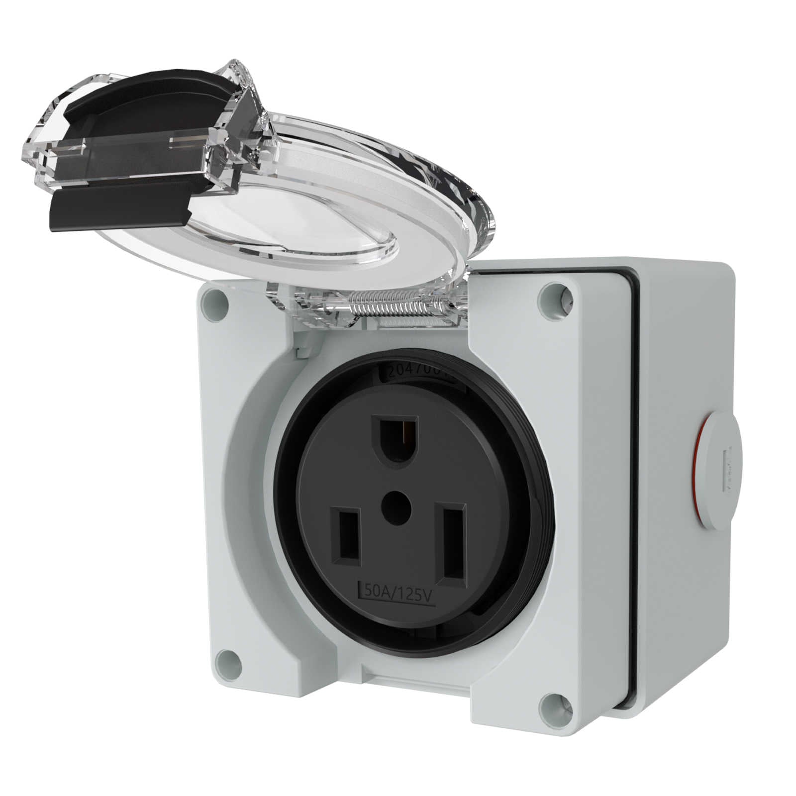 50Amp Power Outlet Box for Electric Vehicles Generators Welding Machines