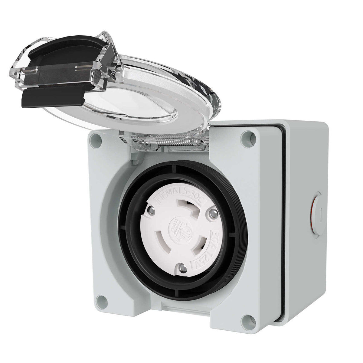 NEMA L5-30C 30Amp Locking Female Plug Box For Generators Welding Machines