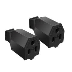 STARELO 10PCS Extension Cord Ends 125V 15A 2Pole 3Wire Female Straight Blade Plug Replacement Electrical Connector End. (Female)