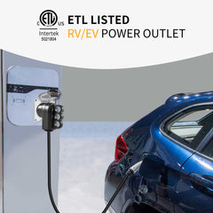The 6-50R power outlet box can be used to charge cars