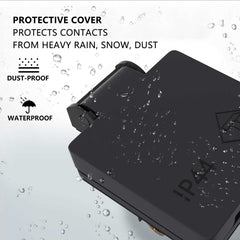 The cover can protect from heavy water snow and dust